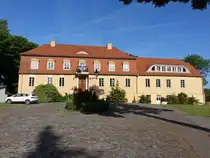 Zehdenick, barockes Havelschloss in der Schleusenstra�e, heute Hotel (26.05.2026)