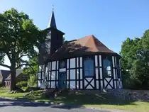 Altl�dersdorf, evangelische Kirche, erbaut von 1701 bis 1702 (27.05.2026)