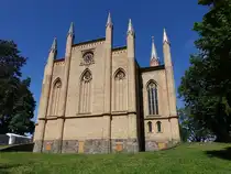 Neustrelitz, Schlo�kirche, erbaut von 1855 bis 1859 von Friedrich Wilhelm Buttel (27.05.2026)