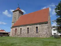 Grieben, evangelische Kirche, erbaut 1772 (28.05.2026)