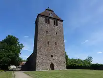 R�nnebeck, evangelische Kirche, Feldsteinkirche erbaut im 13. Jahrhundert (28.05.2026)