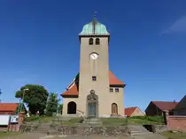 Sommerfeld, evangelische Kirche, neobarocker Putzbau, erbaut von 1910 bis 1913 (28.05.2026)