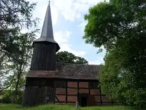 Blankenf�rde, evangelische Fachwerkkirche, erbaut 1702 (29.05.2026)