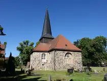 Karwe, evangelische Kirche, Feldsteinkirche erbaut um 1300 (29.05.2026)
