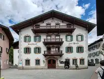 Gasthof ZUR POST im Zentrum von Lofer im August 2026