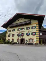 Hotel ZUM SCHWEIZER im Zentrum von Lofer im August 2026