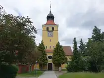 Gr�nefeld, barocke evangelische Kirche, erbaut 1733 (30.05.2026)