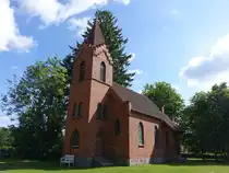 Kr�mmel, evangelische Kirche, neugotische Backsteinkirche von 1911 (30.05.2026)