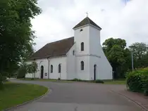 Rechlin, evangelische Kirche, erbaut von 1816 bis 1832 im klassizistischen Stil (30.05.2026)