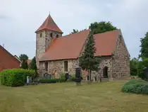 Ritze, evangelische Kirche, Feldsteinbau aus dem 13. Jahrhundert (20.06.2026)
