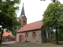Schweskau, evangelische St. Antonius Kirche, erbaut 1895 (20.06.2026)