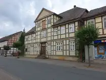 Clenze, Fachwerkhaus von 1828 in der Lange Stra�e (21.06.2026)