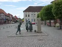 Hagenow, Fiekn Brunnen am Rathausplatz (21.06.2026)