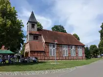 Kirch Jesar, evangelische Kirche, erbaut im 18. Jahrhundert (21.06.2026)