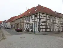 Lenzen, Fachwerkh�user in der Kellerstra�e (21.06.2026)