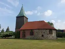 Meuchefitz, evangelische Kirche, Feldsteinkirche erbaut um 1500 (21.06.2026)