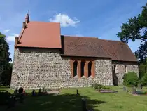 Frauenmark, evangelische Kirche, Feldsteinkirche aus dem 13. Jahrhundert (21.06.2026)