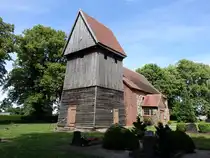 Kossebade, evangelische Kirche, erbaut im 14. Jahrhundert (21.06.2026)