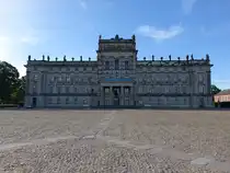 Ludwigslust, sp�tbarockes Schloss, erbaut von 1772 bis 1776 nach Pl�nen von Johann Joachim Busch (21.06.2026)
