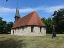 Lanz, evangelische Kirche, Feldsteinkirche von 1527 (23.06.2026)
