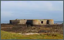 Das um 1850 errichtete Fort Houmet Herb� liegt an der Nordostspitze Alderneys und geh�rt zu den zahlreichen, recht gut erhaltenen Festungsanlagen der Insel. (02.05.2026)