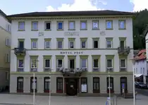 Bad Wildbad, ehemaliges Hotel Post am Kurplatz, heute Ambulantes Gesundheitszentrum, Sept.2026