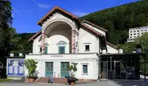 Bad Wildbad, das K�nigliche Kurtheater, 1864 erbaut, war bis in die 1970er Jahre in Betrieb, Sept.2026