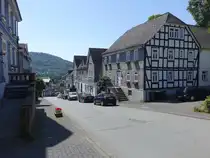Bad Berleburg, H�user in der Schlo�stra�e (26.06.2026)