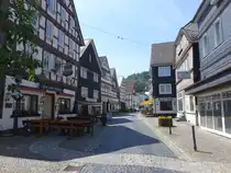 Bad Laasphe, Fachwerkh�user in der K�nigstra�e (26.06.2026)