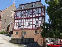 Biedenkopf, Schenkbarsches Haus, erbaut im 15. Jahrhundert (26.06.2026)