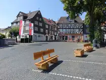 Biedenkopf, Fachwerkh�user am Marktplatz (26.06.2026)
