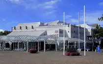 Pforzheim, das Stadttheater am Waisenhausplatz, Sept.2026