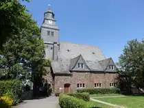 Erndtebr�ck, evangelische Kirche, erbaut von 1911 bis 1912 (26.06.2026)