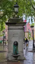 Die unter Denkmalschutz stehende St.-Maria-Pumpe ist eine ehemalige �ffentliche Wasserpumpe in Utrecht aus dem Jahr 1844. (September 2026)