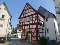 Dillenburg, Fachwerkhaus am H�ttenplatz (27.06.2026)