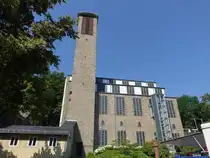 Dillenburg, Herz Jesu Kirche, erbaut 1957 nach Pl�nen des Architekten Hans Busch (27.06.2026)