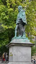 Im Bild das Denkmal von Johann VI. von Nassau-Dillenburg (1536-1606), einem der wichtigsten Wegbereiter und Mitbegr�nder der modernen Niederlande. (Utrecht, September 2026)