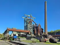 Die 1854 gegr�ndete Henrichsh�tte ist ein ehemaliges H�ttenwerk in Hattingen wurde im Jahr 1987 stillgelegt. Ein Teil der ehemaligen Industriefl�che wurde zum Museum umfunktioniert. (Hattingen, Oktober 2026)
