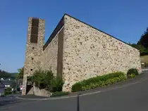 Nanzenbach, evangelische Kirche, erbaut von 1962 bis 1964 (27.06.2026)