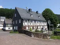 Rittershausen, Fachwerkhaus Backes an der Uferstra�e (27.06.2026)