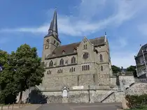Sinn, evangelische Kirche, neugotische zweischiffige Hallenkirche, erbaut von 1900 bis 1901 nach Pl�nen von Ludwig Hofmann (27.06.2026)