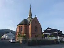 Wissenbach, evangelische Kirche, erbaut von 1880 bis 1881 durch Ludwig Hofmann (27.06.2026)