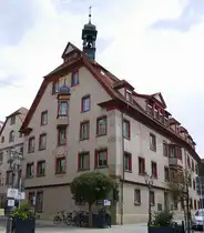Sigmaringen, das Fidelishaus, benannt nach dem Heiligen Fidelis geboren 1577 in Sigmaringen, heute Zentrum Kirchlicher Dienste, Sept.2026