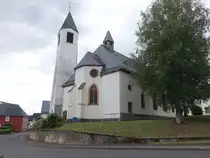 Olzheim, Pfarrkirche St. Brictius, erbaut 1923 (19.07.2026)