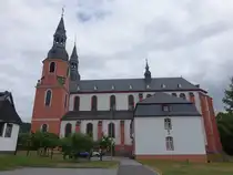 Pr�m, Klosterbasilika St. Salvator, erbaut ab 1721 durch Johann Georg Judas (19.07.2026)