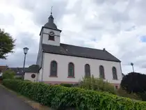 Salm, Pfarrkirche St. Hubertus, erbaut 1830 (19.07.2026)