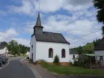 Wascheid, Kapelle Namen Jesu, kleiner Saalbau aus dem Jahr 1797 (19.07.2026)
