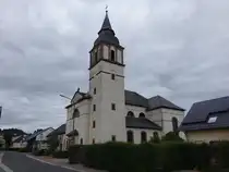 Duppach, Pfarrkirche St. Hubertus, erbaut 1927 (20.07.2026)
