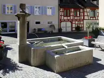 Stein am Rhein, Brunnenanlage am Fronhof, von 1841, Sept.2026