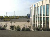Berlin, Messegelnde am Funkturm - Sdeingang, Sept. 2008